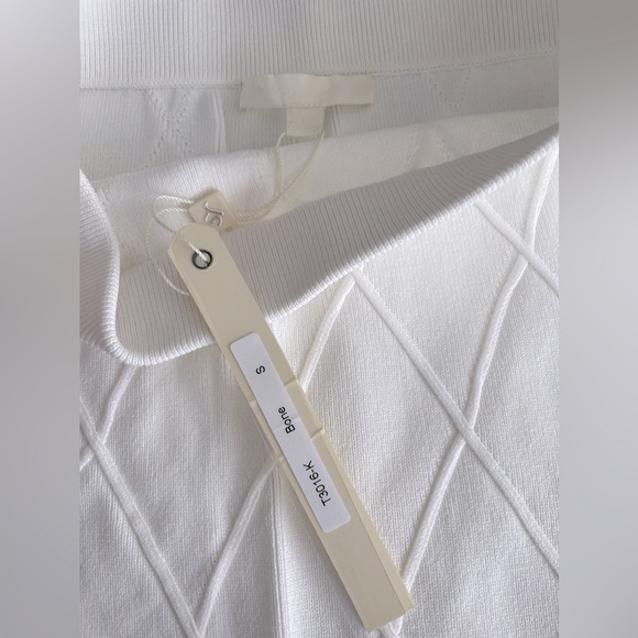 Jonathan Simkhai ivory bone knit skirt NWT - Picture 3 of 5